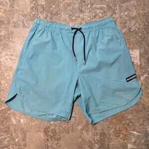 Legends Shorts Mens Large Blue Luka HD 7” Lined Gym Running Stretch